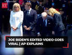 Viral video edited to make it appear Joe Biden tried to sit down without a chair: AP explains