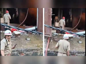Delhi: 3 workers dead, 6 injured in fire in Narela food processing unit:Image