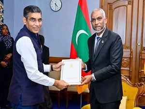 Maldives President Mohamed Muizzu accepts invitation to attend PM Modi's swearing-in ceremony:Image