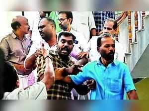 Poll debacle: Fisticuffs at Thrissur DCC office