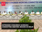 Extended Congress Working Committee meeting to deliberate on Lok Sabha results begins