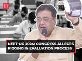 NEET-UG 2024: Congress questions 'unnatural numbers' obtained by students; alleges rigging