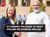 PM Modi to meet Italian PM Giorgia Meloni soon; India to attend G7 Summit