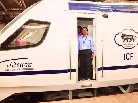 First woman loco pilot of Vande Bharat