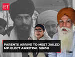 Assam: Parents arrive to meet Amritpal Singh in Dibrugarh jail after his Lok Sabha win