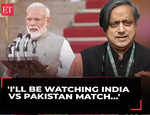 Modi 3.0: Shashi Tharoor, says I have not been invited to swearing-in, so I'll be watching India vs Pakistan match