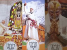 Posters of Narendra Modi put up in Delhi ahead of his swearing-in ceremony