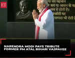 Modi 3.0: PM-designate Narendra Modi pays tribute former PM Atal Bihari Vajpayee at Sadaiv Atal