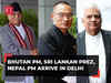 Modi 3.0: Bhutan PM, Sri Lankan President and Nepal PM arrive in Delhi to attend oath ceremony