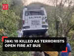 J&K: At least 10 killed, several injured after terrorists open fire at bus carrying pilgrims