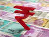 Rupee declines tracking Asian peers, forward premiums drop