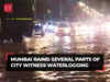 Heavy rains lash Mumbai, several parts of the city witness waterlogging