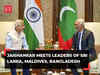 Jaishankar's diplomatic blitz: Meets leaders of Sri Lanka, Maldives and Bangladesh post-oath