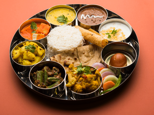 Why does the cost of veg thali go up?