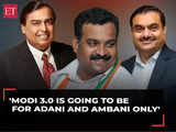 Modi 3.0 is going to be for Adani and Ambani only, says Congs’ Manickam Tagore