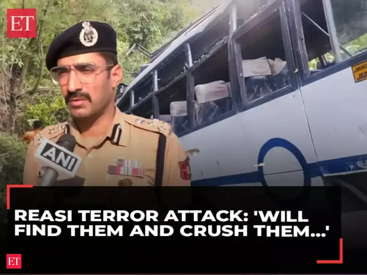 Reasi terror attack: 'Will find them and crush them…', says DIG Mohammad Bhat - The Economic Times Video | ET Now