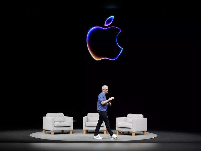 Apple CEO Tim Cook speaks during an Apple event in Cupertino, Calif.. (AP/PTI)(...