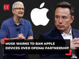 Apple bringing ChatGPT to iPhone in partnership with OpenAI; Musk threatens to ban Apple devices