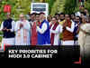 Amit Shah, Gadkari, Jaishankar & Nirmala take their chairs: Business at Hand for Modi's 3.0 Cabinet