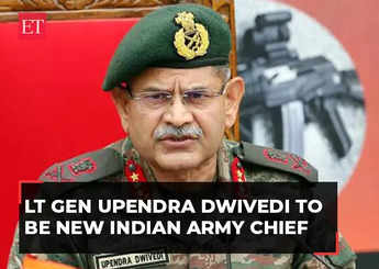 Lt Gen Upendra Dwivedi to be new Indian Army chief; set to take charge from June 30