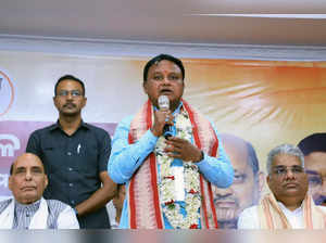 Bhubaneswar, June 11 (ANI): BJP MLA Mohan Charan Majhi to be the new CM of Odish...