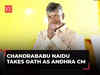TDP Supremo N Chandrababu Naidu takes oath as Chief Minister of Andhra Pradesh