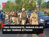 J&K encounter: 1 CRPF jawan killed, 2 terrorists gunned down in Kathua; search ops underway