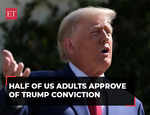 About half of US adults approve of Trump conviction, but...: AP-NORC poll