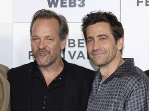 Real-life brothers-in-law Jake Gyllenhaal and Peter Sarsgaard are adversaries in 'Presumed Innocent'