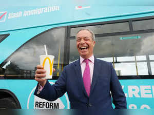 Why is Nigel Farage being pelted very often with rubbish?