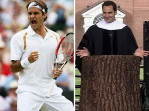 Roger Federer shares key life lessons for graduates: Tennis legend's secrets to succeed on and off court revealed