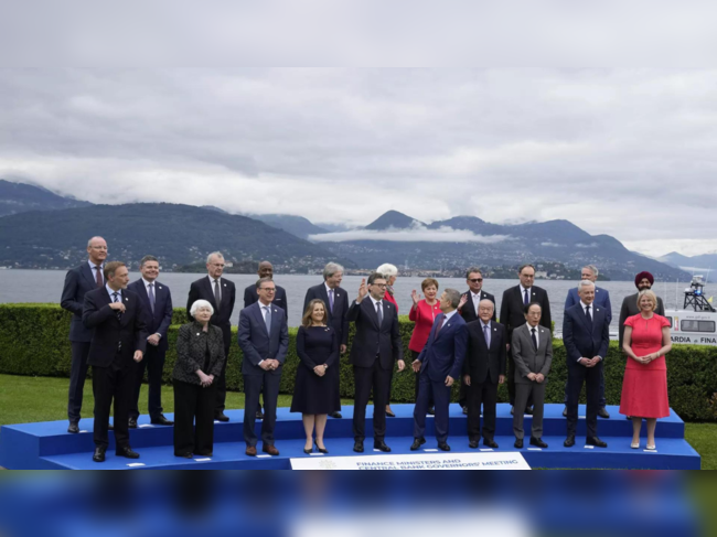 G7 meeting in Stresa