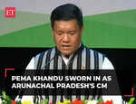 Arunachal Swearing-in ceremony: Pema Khandu takes oath as CM, Chowna Mein as Dy CM of the state
