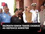 Rajnath Singh begins tenure as Defence Minister, plans to boost defence exports