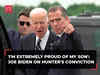 Joe Biden on Hunter Biden's conviction: 'I will abide by the jury's decision; I will not pardon him'