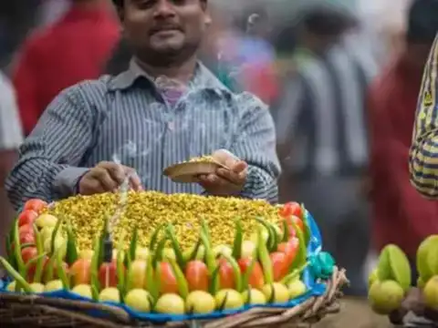 Try having street food