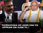 BS Yediyurappa's POCSO case: Karnataka HC asks him to appear on June 17