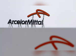 FILE PHOTO: A logo is seen on the roof of the ArcelorMittal steelworks headquarters in Ostrava
