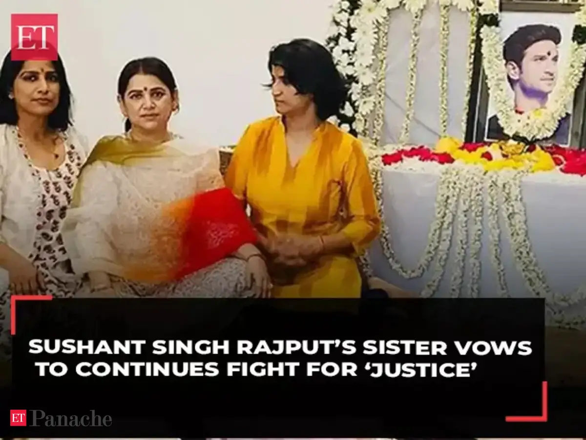Sushant Singh Rajput’s sister vows to continues fight for ‘justice ...