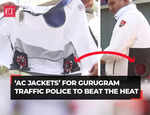 Heatwave in North India: Gurugram traffic police gets ‘AC jackets’ to beat the heat