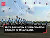 IAF Combined Graduation Parade in Telangana: Suryakiran, Sarang helicopter aerobatics enthral spectators