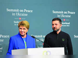 At Swiss Peace Summit, Ukraine Prez says ‘History Being Made’