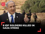 Gaza War Day 254: 8 Israeli soldiers killed in Rafah; Netanyahu says 'heartbreaking price of war'