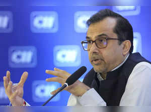 New Delhi: Confederation of Indian Industry (CII) President Sanjiv Puri addresse...