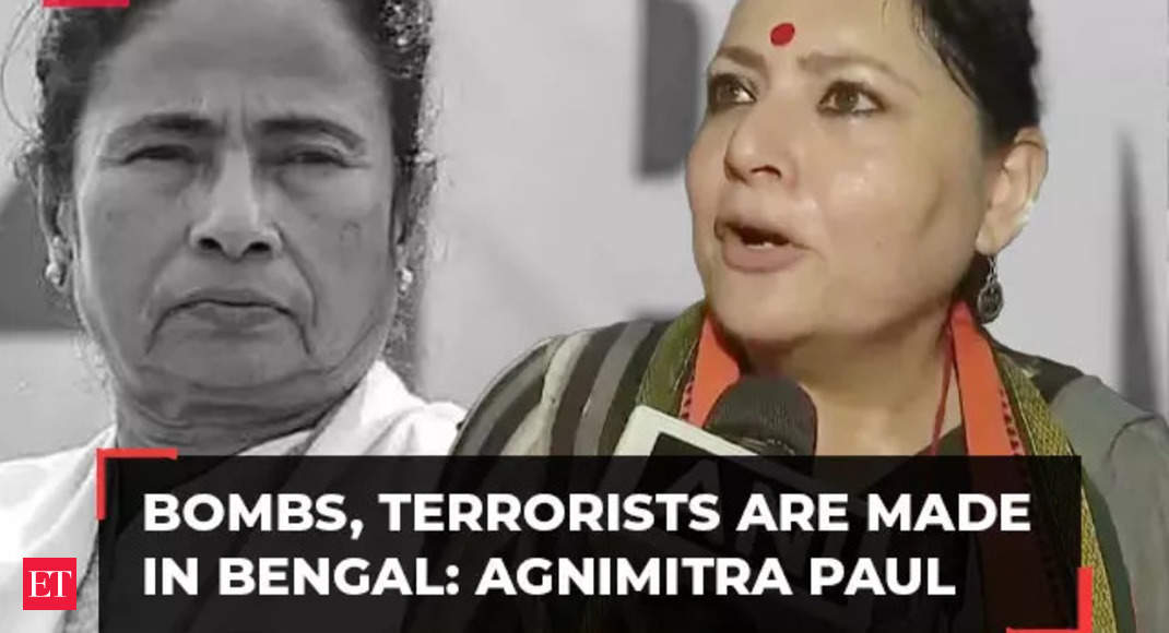 BJP-ruled states develop rockets and Vandebharat, while Mamata inspires creation of bombs: BJP’s Agnimitra Paul - The Economic Times Video | ET Now