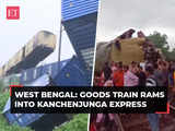 Goods train rams into Sealdah-bound Kanchenjunga Express in West Bengal's Darjeeling, several feared dead