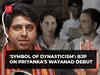 BJP calls Priyanka Gandhi's electoral debut from Wayanad as "dynastic politics"