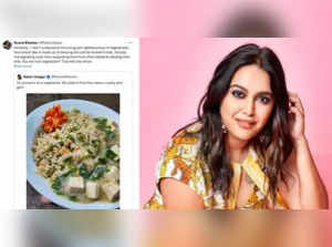 Swara Bhasker slams food blogger's 'proud to be vegetarian' social media post