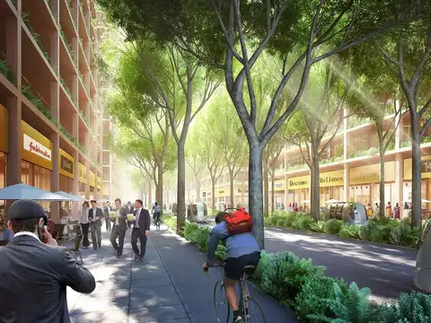 51% green spaces, based on Singapore