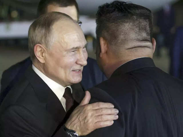 Kim embraces Putin